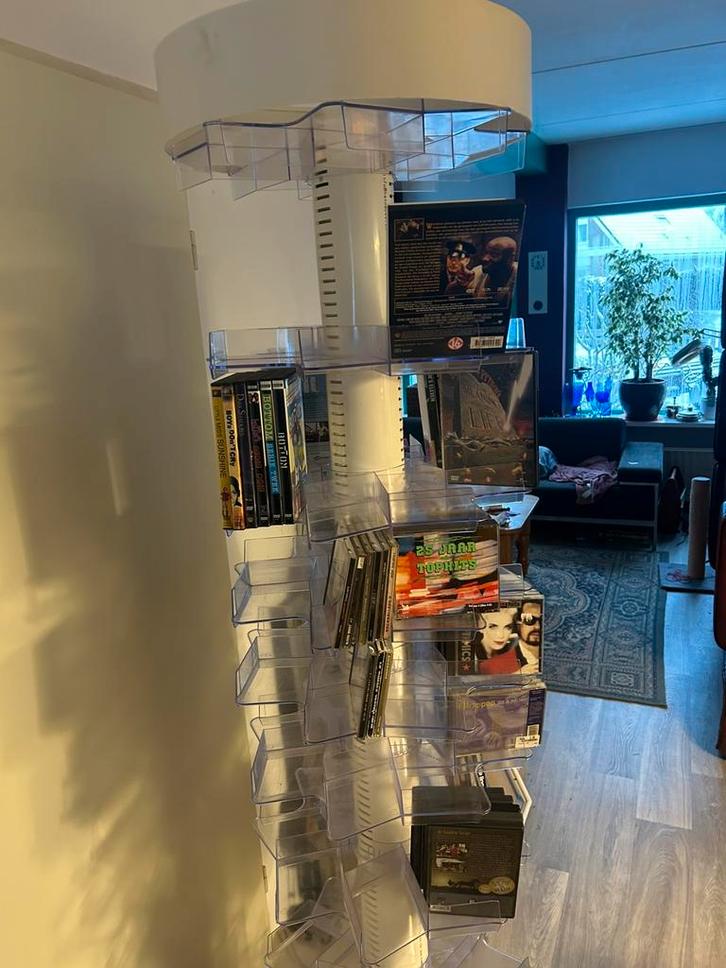 Boekenmolen cd-rek dvd-rek hannecke, Huis en Inrichting, Woonaccessoires | Cd- en Dvd-rekken, Cd's of Dvd's, Ophalen of Verzenden