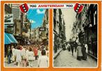 Ansichtkaart Amsterdam, 700 jaar, Kalverstraat, Ophalen of Verzenden, 1960 tot 1980, Gelopen, Noord-Holland