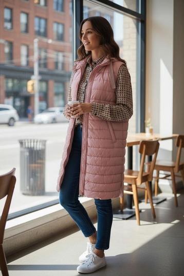✨️Roze Bodywarmer PAGE ONE - Maat 40 Met BUNDELKORTING‼️✨️✨  beschikbaar voor biedingen