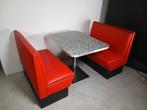 American Diner Zithoek - 4 persoons, Huis en Inrichting, Ophalen, Gebruikt, American diner, Minder dan 4 stoelen