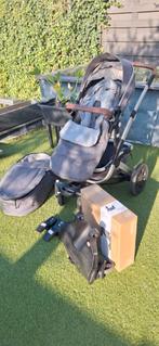 Joolz Geo 2 - Hippo grey - inclusief accessoires, Kinderen en Baby's, Kinderwagens en Combinaties, Gebruikt, Combiwagen, Verstelbare duwstang