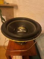 Ground Zero 12" Subwoofer - 500W RMS, Gebruikt, Subwoofer, 120 watt of meer, Ophalen