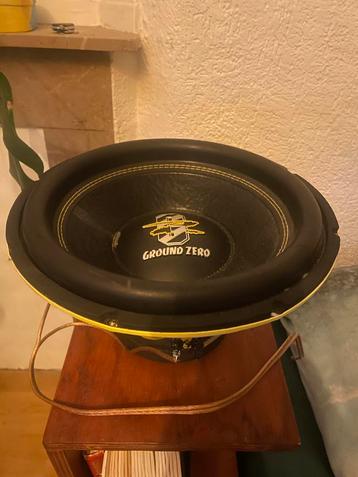 Ground Zero 12" Subwoofer - 500W RMS beschikbaar voor biedingen