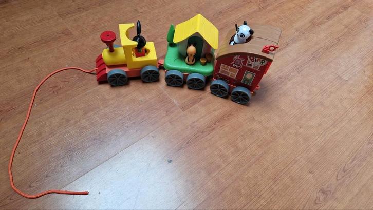 Bing trein speelset, Kinderen en Baby's, Speelgoed | Speelgoedvoertuigen, Zo goed als nieuw, Ophalen of Verzenden