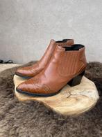 Coganc leren laarsjes, Kleding | Dames, Schoenen, Elvio Zanon, Bruin, Verzenden, Lage of Enkellaarzen