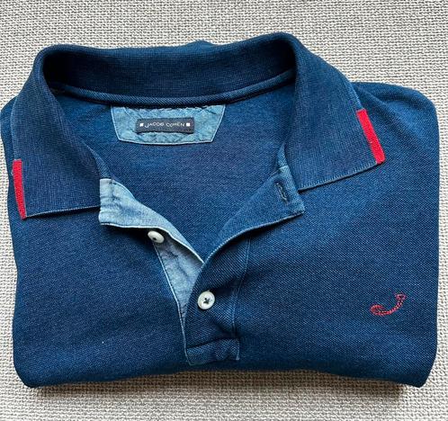 Jacob Cohen poloshirt/M, Kleding | Heren, Polo's, Gedragen, Maat 48/50 (M), Blauw, Verzenden