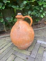 Franse terracotta kruik, Ophalen