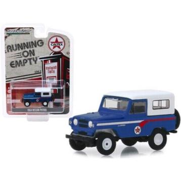 1964 Nissan Patrol v Greenlight 1/64 Caltex Running on Empty beschikbaar voor biedingen