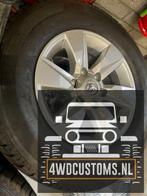 Set Toyota Landcruiser velgen 17""  met Michelin Latitude 26, Auto-onderdelen, Ophalen, Gebruikt, Banden en Velgen, All Season