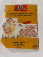 DMC Junior Kruissteek Kit - Kip & Koe, Ophalen of Verzenden