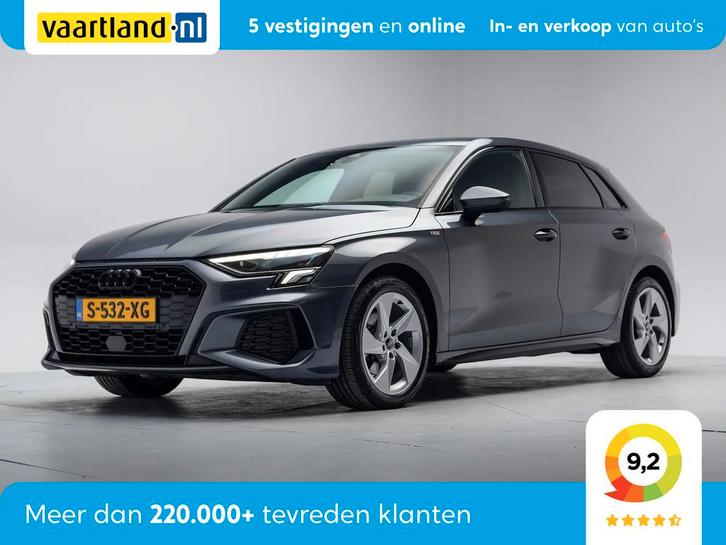 Audi A3 A3 SPORTBACK 30 TFSI S EDITION ECC/NAV/HALF-LEER/LMV, Auto's, Audi, Bedrijf, Te koop, A3, ABS, Achteruitrijcamera, Adaptieve lichten