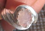 Saffier 2,30 krt %100 natuurlijk design zilver 925 ring, Sieraden, Tassen en Uiterlijk, Ringen, 20 of groter, Met edelsteen, Zo goed als nieuw