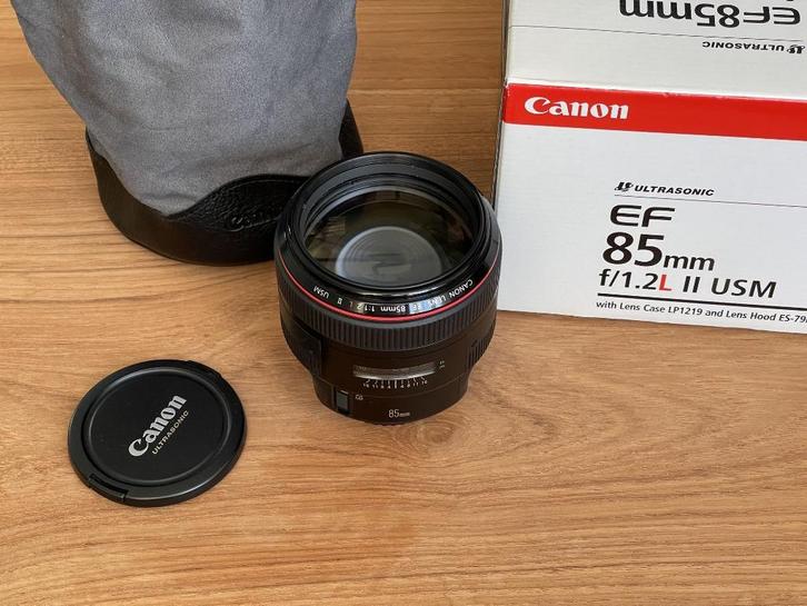 Canon EF 85mm F1.2 L II USM portret prime lens fotografie, Audio, Tv en Foto, Fotografie | Lenzen en Objectieven, Gebruikt, Standaardlens