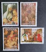 GUYANA - Kerstmis 1989, Postzegels en Munten, Postzegels | Amerika, Zuid-Amerika, Verzenden, Gestempeld