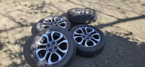 Mazda 2 originele velgen + TPMS sensor, Auto-onderdelen, Banden en Velgen, Velg(en), Zomerbanden, 16 inch, 185 mm, Personenwagen
