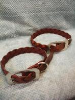 2 stuks nieuwe leren honden halsband.., Dieren en Toebehoren, Ophalen, Nieuw