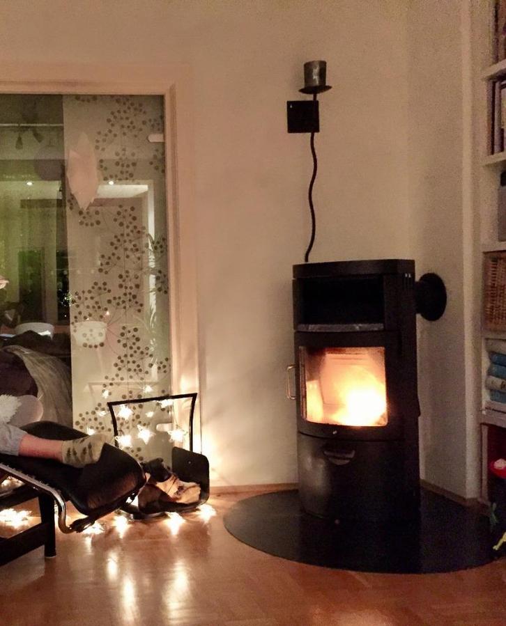 Houtkachel "ABC 2012H" van HWAM, Huis en Inrichting, Kachels, Gebruikt, Vrijstaand, Houtkachel, Hout, Ophalen