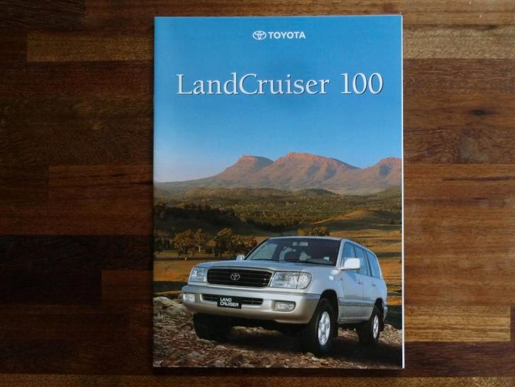 Toyota LandCruiser 100 (1999), Boeken, Auto's | Folders en Tijdschriften, Nieuw, Toyota, Ophalen of Verzenden
