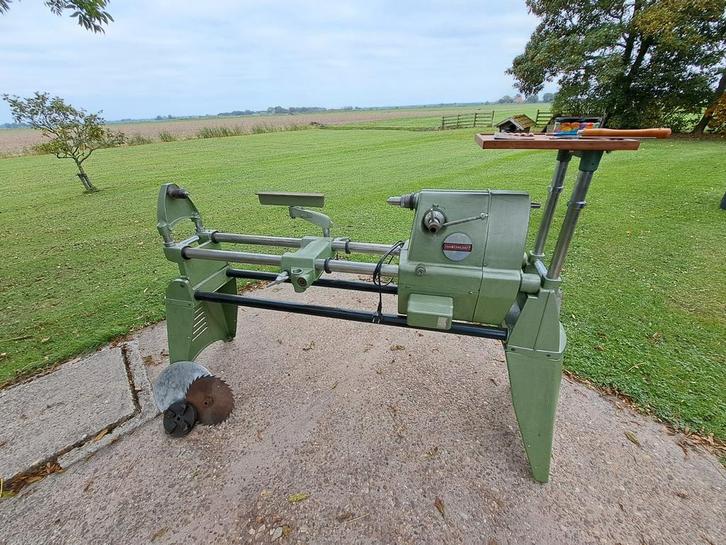Johnsoncraft houtdraaibank 220 Volt, AANBIEDING, Doe-het-zelf en Verbouw, Draaibanken, Gebruikt, Houtdraaibank, 500 tot 1000 mm