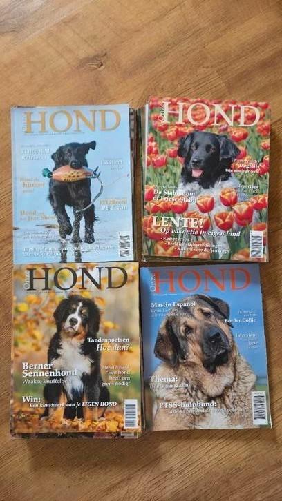 Onze Hond Magazines Jaargang 2020 tm 2023, Boeken, Tijdschriften en Kranten, Zo goed als nieuw, Ophalen of Verzenden