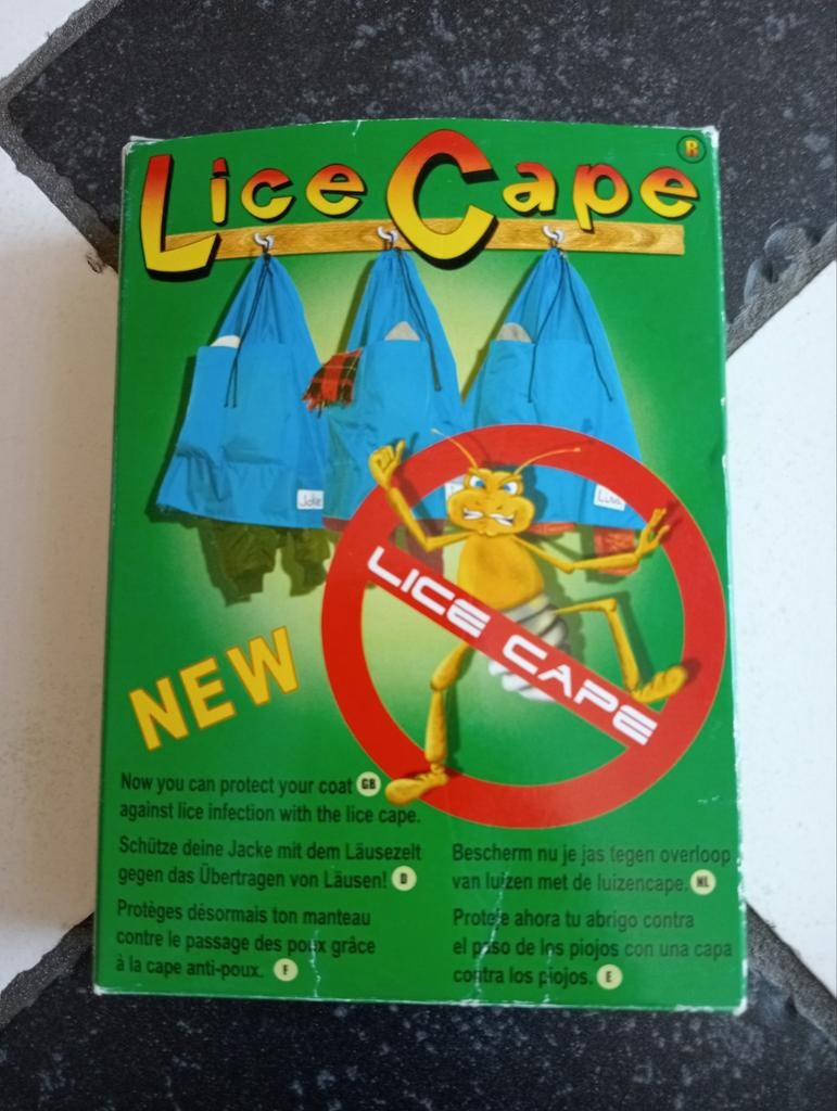 Jems Luizencape met naamvakje en koord nieuwstaat, Ophalen of Verzenden, Zo goed als nieuw