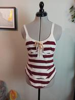 Isabel Marant Rood Wit Gestreepte Top XXS, Kleding | Dames, Isabel Marant, Ophalen of Verzenden, Zo goed als nieuw, Zonder mouw