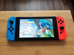 Nintendo Switch (v2, 2019) incl 4 controllers en 5 games, Met games, Zo goed als nieuw, Met 3 controllers of meer, Ophalen