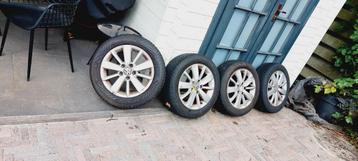 Vw Golf 6 velgenset 205 55 16 (6mm profiel) beschikbaar voor biedingen
