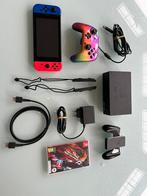 Nintendo Switch met extra’s, Ophalen of Verzenden, Zo goed als nieuw, Met 2 controllers, Switch 2019 Upgrade