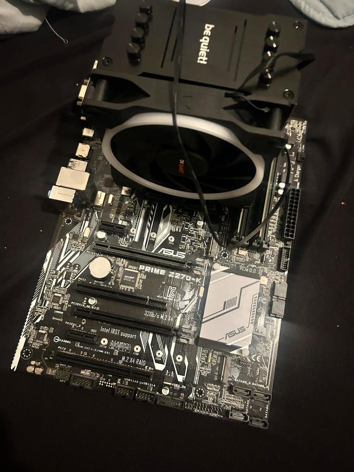 Asus Prime Z270-K Moederbord + 32gb ram+cpu i57600k, Computers en Software, Moederborden, Gebruikt, Intel, DDR4, Ophalen of Verzenden