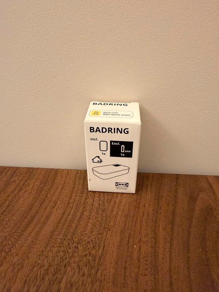 Ikea BADRING Sensor voor waterlekkage, smart, Huis en Inrichting, Lampen | Losse lampen, Nieuw, Led-lamp, Ophalen of Verzenden