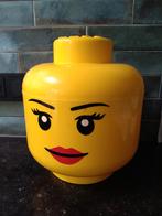 Lego Girl opbergbox/hoofd groot, Ophalen of Verzenden, Zo goed als nieuw, Overige typen