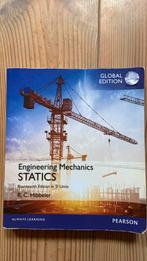 Statics, engineering mechanics, R C Hibbeler, Ophalen of Verzenden, Zo goed als nieuw, Werktuigbouwkunde