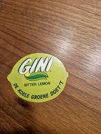 2091 Gini Bitter Lemon Sticker, Verzamelen, Ophalen of Verzenden, Gebruikt