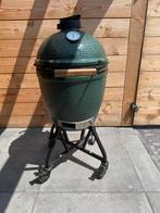 Big Green Egg Large met integrated handler en accessoires, Ophalen, Gebruikt