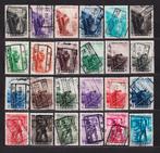 België Spoorwegzegels 1945 TR264-TR287 gestempeld, Ophalen, Gestempeld, Treinen, Gestempeld