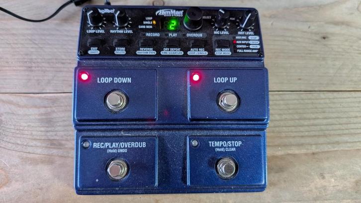 Digitech Jamman stereo Looper / Sampler, Muziek en Instrumenten, Effecten, Gebruikt, Overige typen, Multi-effect, Ophalen of Verzenden