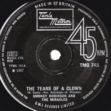 Smokey Robinson & the Miracles - Tears of a Clown (Single) beschikbaar voor biedingen