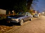 Mercedes-Benz S-Klasse 3.8 380 SE AUT LPG, Auto's, Automaat, Achterwielaandrijving, Blauw, Leder