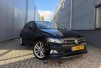 Volkswagen Polo R-Line 1.0 TSI 95pk 2021 Zwart, Auto's, Voorwielaandrijving, Zwart, Zwart, Origineel Nederlands