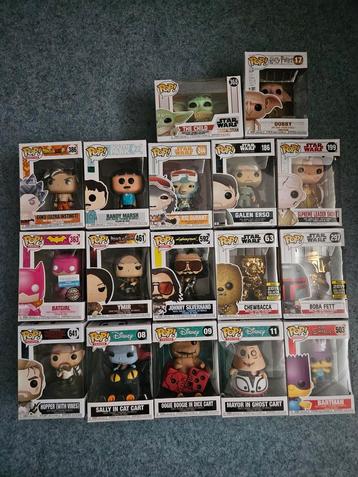 Funko Pop Verzameling beschikbaar voor biedingen