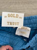 Mooie blauwe korte broek In Gold We Trust, Kleding | Heren, Broeken en Pantalons, Nieuw, Blauw, Maat 48/50 (M), Ophalen of Verzenden