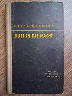 Erich Weinert - Rufe in die Nacht. Gedichte 1933-1943, Ophalen of Verzenden