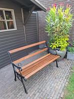 gietijzeren tuinbankje, Tuin en Terras, Tuinbanken, Ophalen, Zo goed als nieuw, Metaal