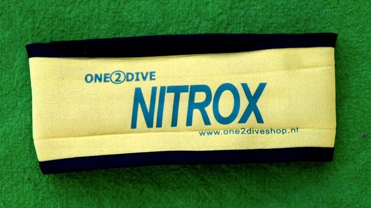 TankBand "Nitrox", Watersport en Boten, Duiken, Gebruikt, Duikfles, Ophalen of Verzenden