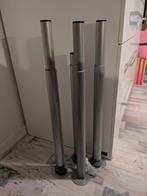 Ikea Olov verstelbare bureaupoten, Ophalen, Rond, 50 tot 100 cm, 50 tot 100 cm