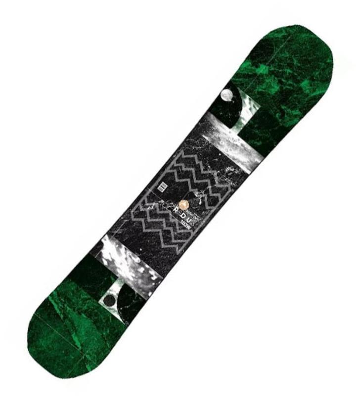 BURTON RADIUS, Rocker Snowboard Green  W Gebruikt 160cm, Sport en Fitness, Snowboarden, Gebruikt, Board, Ophalen