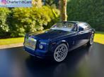 Kyosho 1/18 Rolls-Royce Phantom Coupe Blue Metallic, Hobby en Vrije tijd, Modelauto's | 1:18, Ophalen of Verzenden, Nieuw, Kyosho
