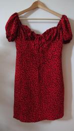 Red off shoulder dress, Maat 38/40 (M), Nieuw, Ophalen of Verzenden, Boven de knie