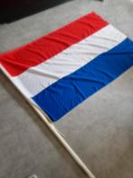 Nl vlag incl stok, Ophalen, Zo goed als nieuw